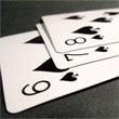 Three poker cards